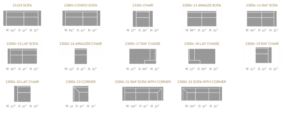 ROCKERFELER SECTIONAL