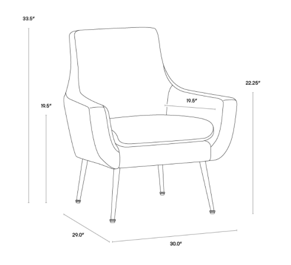 ALETTA LOUNGE CHAIR