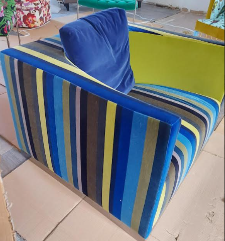 EROS ARMCHAIR STRIPES