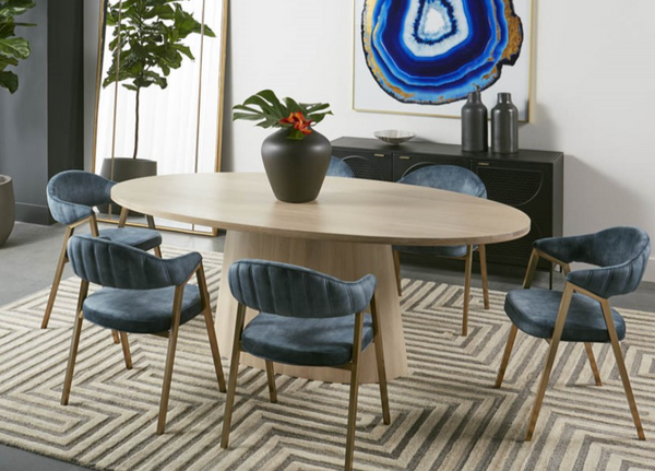 ALTHENA OVAL DINING TABLE