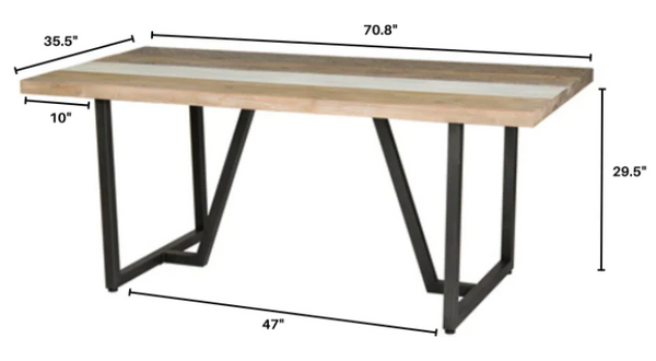 METRO HAVANA DINING TABLE