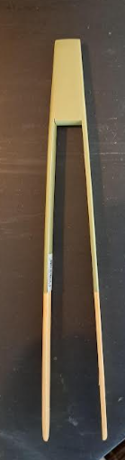 BAMBOO MAGNETIC TOASTER TONGS
